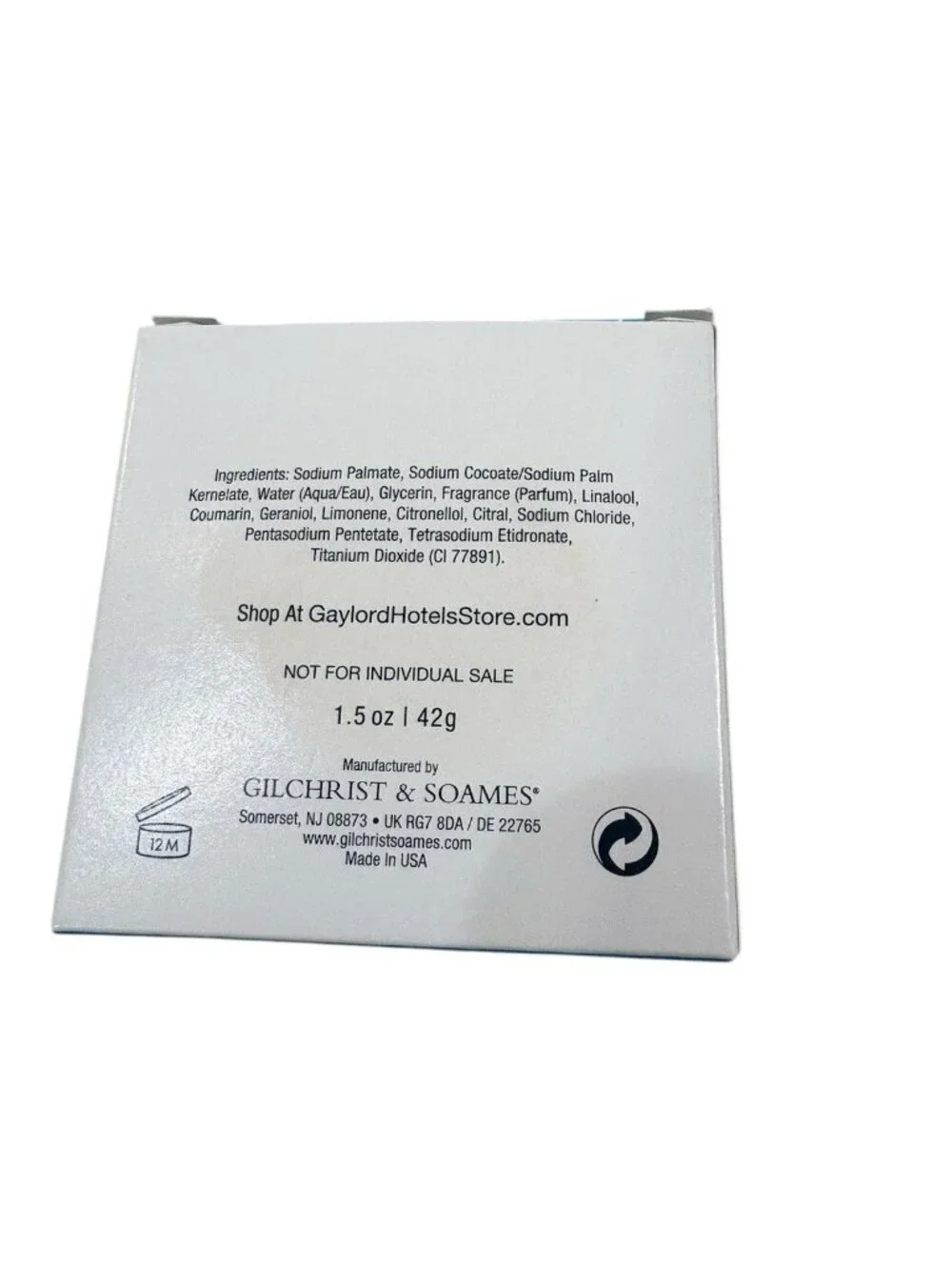 Relache Spa Bar By Gaylord hotels 1.5 Oz.